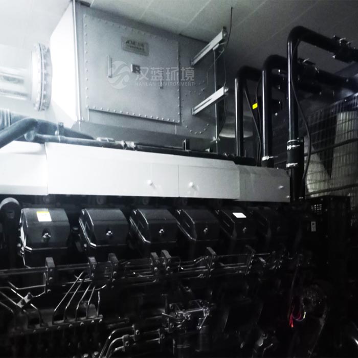 萬純柴油發(fā)電機組尾氣凈化器在某數(shù)據(jù)中心安裝運行