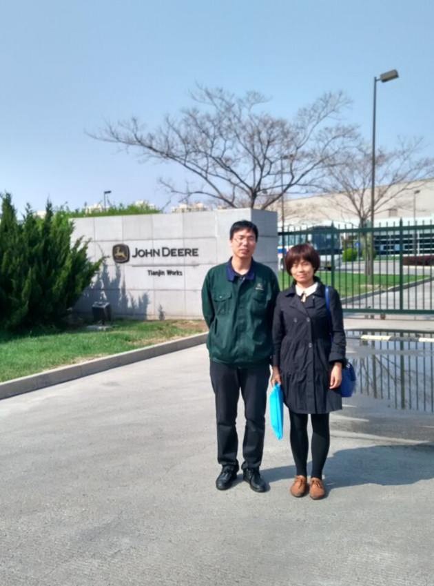 黑煙脫硝兩手抓，雙管齊下促環(huán)保 ——記我司領(lǐng)導(dǎo)和技術(shù)人員訪約翰迪爾（天津）公司