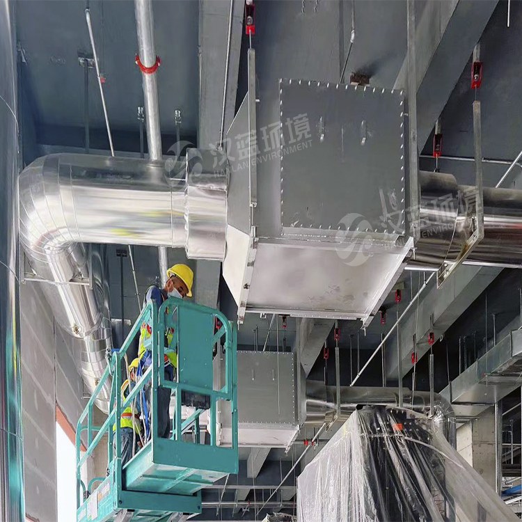 碳煙顆粒危害大，機組尾氣需凈化 ——發(fā)電機組黑煙凈化器在某單位安裝運行